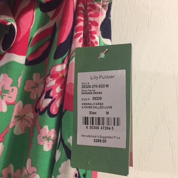 LILY PULITZER - one shoulder printed dress - Picture 2 of 4